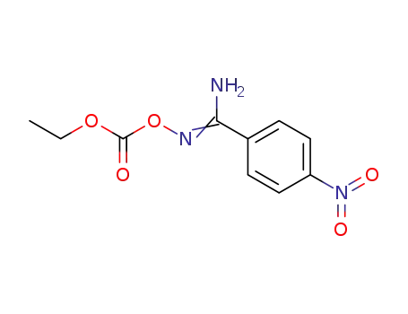 Benzenecarboximidamide, N-[(ethoxycarbonyl)oxy]-4-nitro-