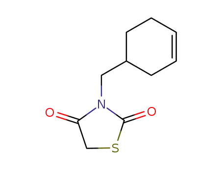 3-cyclohex-3-enylmethyl-thiazolidine-2,4-dione