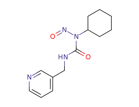 Molecular Structure of 63668-35-9 (1-cyclohexyl-1-nitroso-3-(pyridin-3-ylmethyl)urea)
