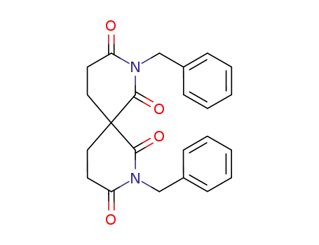 Molecular Structure of 148005-22-5 (2,8-dibenzyl-2,8-diazaspiro[5.5]undecane-1,3,7,9-tetrone)