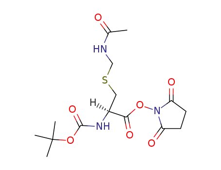 Molecular Structure of 19746-38-4 (BOC-CYS(ACM)-OSU)