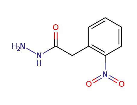 Molecular Structure of 114953-81-0 (2-(2-NITROPHENYL)ACETOHYDRAZIDE)