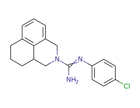 N-(4-Chloro-phenyl)-3a,4,5,6-tetrahydro-1H,3H-benzo[de]isoquinoline-2-carboxamidine
