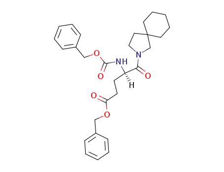 (R)-5-(2-Aza-spiro[4.5]dec-2-yl)-4-benzyloxycarbonylamino-5-oxo-pentanoic acid benzyl ester