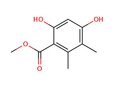 Benzoic acid, 4,6-dihydroxy-2,3-dimethyl-, methyl ester