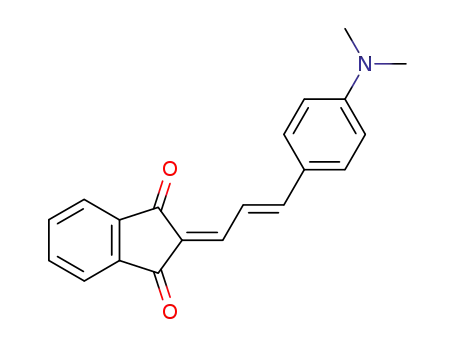 1H-Indene-1,3(2H)-dione,
2-[3-[4-(dimethylamino)phenyl]-2-propenylidene]-