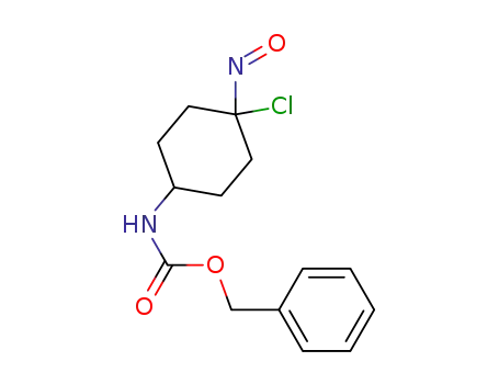 phenylmethyl (4-chloro-4-nitrosocyclohexyl)carbamate