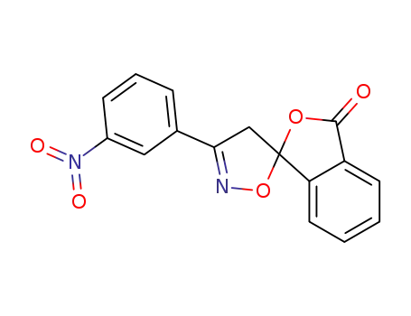 3'-(3-nitrophenyl)spiro<isobenzofuran-1(3H),5'(4'H)-isoxazol>-3-one