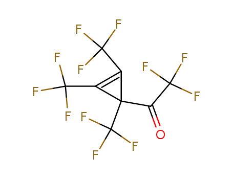 1,2,3-tris(trifluoromethyl)-cyclopropen-3-yl trifluoromethyl ketone