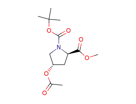 N-(tert-butoxycarbonyl)-trans-4-acetoxy-D-proline methyl ester