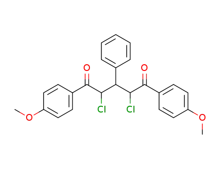 2,4-Dichloro-1,5-bis(4-methoxyphenyl)-3-phenylpentane-1,5-dione