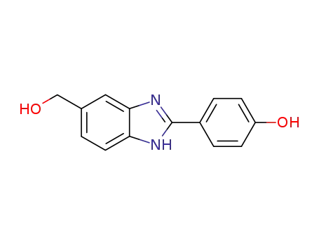 5<sup>(6)</sup>-hydroxymethyl-2-(4-hydroxyphenyl)benzimidazole