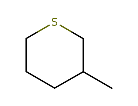 Molecular Structure of 5258-50-4 (Tetrahydro-3-methyl-2H-thiopyran)