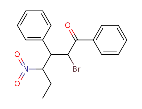 1-Hexanone, 2-bromo-4-nitro-1,3-diphenyl-