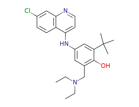 2-tert-Butyl-4-(7-chloro-quinolin-4-ylamino)-6-diethylaminomethyl-phenol