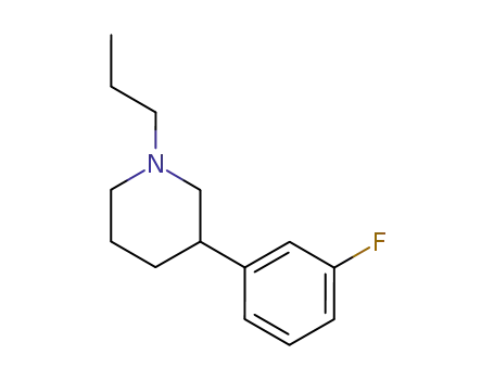 3-(3-Fluoro-phenyl)-1-propyl-piperidine