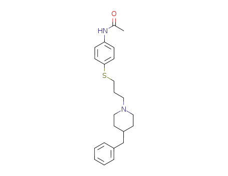 Acetamide, N-(4-((3-(4-(phenylmethyl)-1-piperidinyl)propyl)thio)phenyl)-