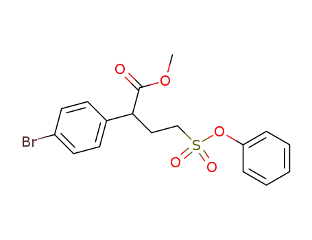 methyl 4-bromo-α-<2-(phenoxysulfonyl)ethyl>benzeneacetate