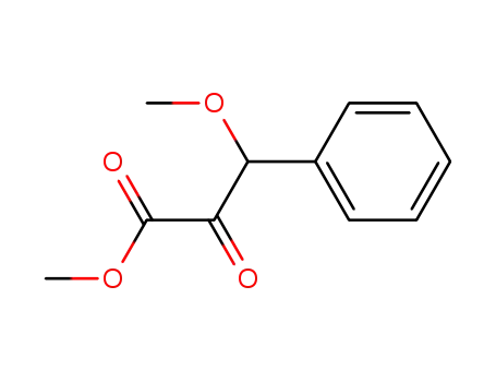 3-phenyl-3-methoxy-2-ketopropionic acid methyl ester