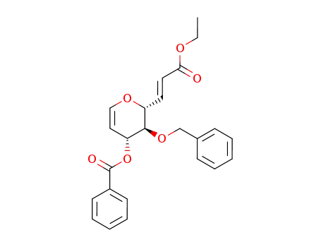Ethyl 3-O-Benzoyl-4-O-benzyl-1,3,6,7-tetradeoxy-D-arabino-octa-1,6(E)-dieno-1,5-pyranose Uronate