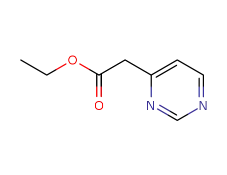 Molecular Structure of 1240606-58-9 (4-Pyrimidineacetic acid ethyl ester)