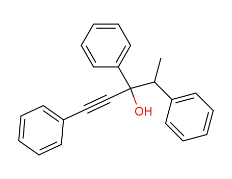 Benzeneethanol, b-methyl-a-phenyl-a-(phenylethynyl)-