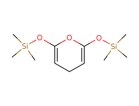 Molecular Structure of 109531-53-5 (2,6-bis(trimethylsiloxy)-4H-pyran)