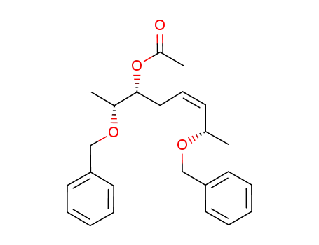 (2S,6R,7R,3Z)-6-acetoxy-2,7-dibenzyloxyoct-3-ene