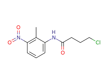 Molecular Structure of 133053-93-7 (4-chloro-N-(2-methyl-3-nitrophenyl)-butyramide)