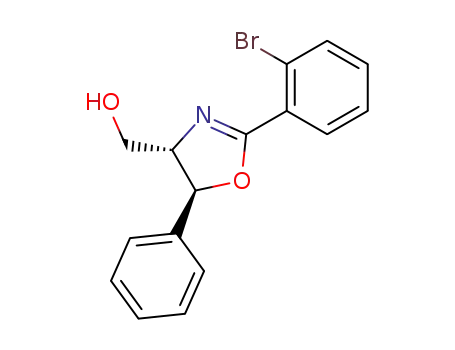 (4S,5S)-4,5-dihydro-2-(2'-bromophenyl)-4-(hydroxymethyl)-5-phenyloxazole