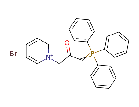 1-[2-Oxo-3-(triphenyl-lambda~5~-phosphanylidene)propyl]pyridin-1-ium bromide