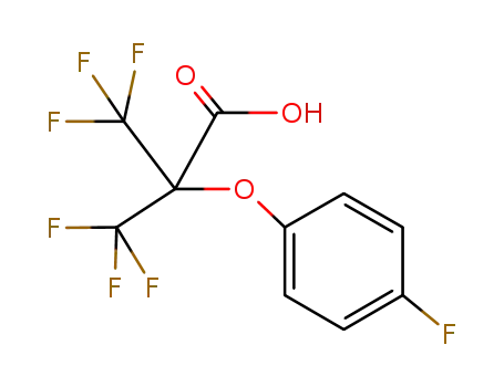 Propanoic acid, 3,3,3-trifluoro-2-(4-fluorophenoxy)-2-(trifluoromethyl)-
