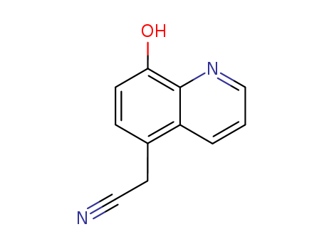 5-Quinolineacetonitrile, 8-hydroxy-