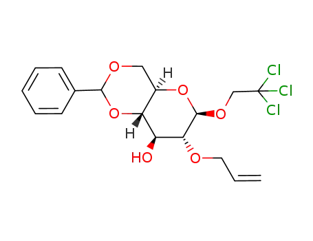 2,2,2-trichloroethyl-2-O-allyl-4,6-O-benzylidene-β-D-glucopyranoside