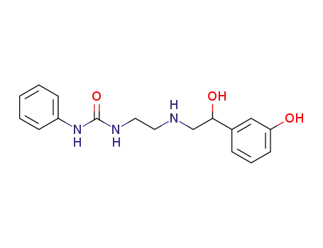1-{2-[2-Hydroxy-2-(3-hydroxy-phenyl)-ethylamino]-ethyl}-3-phenyl-urea