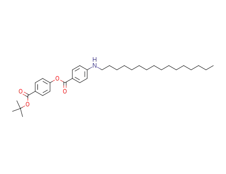 tert-butyl 4-<4-(hexadecylamino)benzoyl>oxybenzoate