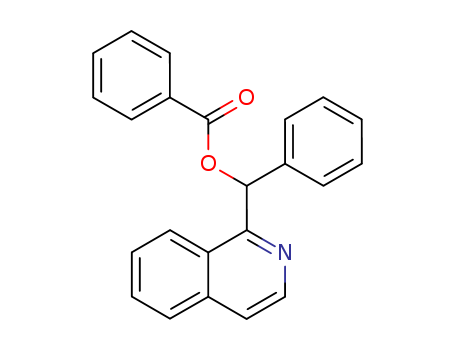 (isoquinolin-1-yl-phenyl-methyl) benzoate cas  5468-02-0