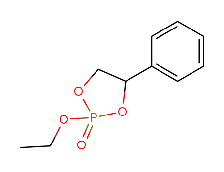 Molecular Structure of 185056-82-0 (1,3,2-Dioxaphospholane, 2-ethoxy-4-phenyl-, 2-oxide)