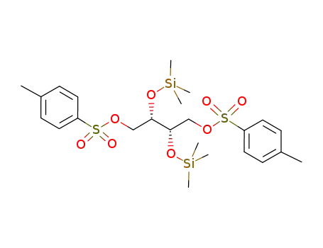 (S,S)-2,3-bis(O-trimethylsilyl)-1,4-bis<O-(p-toluenesulfonyl)>butane-1,2,3,4-tetrol