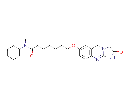 N-cyclohexyl-N-methyl-7-(2-oxo-1,2,3,5-tetrahydroimidazo[2,1-b]quinazolin-7-yl)oxyheptanamide