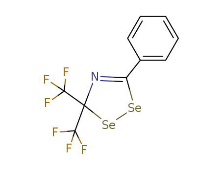 3H-1,2,4-Diselenazole, 5-phenyl-3,3-bis(trifluoromethyl)-