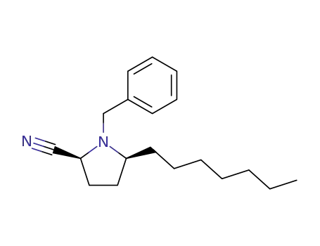 (2S,5S)-1-Benzyl-5-heptyl-pyrrolidine-2-carbonitrile