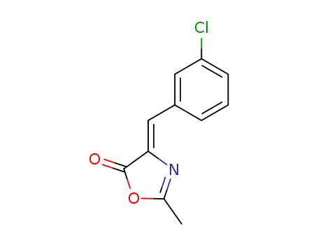 5(4H)-Oxazolone, 4-[(3-chlorophenyl)methylene]-2-methyl-, (4Z)-
