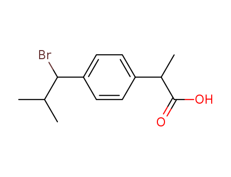 2-[p-(1-BroMo-2-Methylpropyl)phenyl]propionic Acid