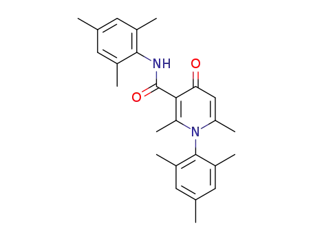3-Pyridinecarboxamide,
1,4-dihydro-2,6-dimethyl-4-oxo-N,1-bis(2,4,6-trimethylphenyl)-