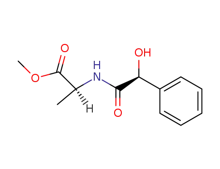L-Alanine, N-(hydroxyphenylacetyl)-, methyl ester, (S)-