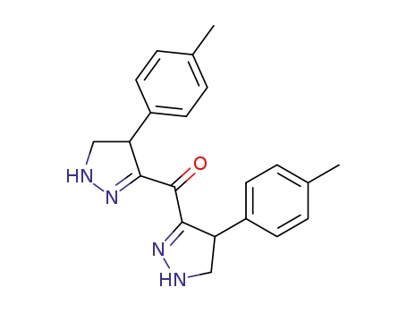 bis (4-p-tolyl-2-pyrazolin-3-yl) ketone