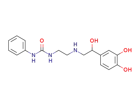 1-{2-[2-(3,4-Dihydroxy-phenyl)-2-hydroxy-ethylamino]-ethyl}-3-phenyl-urea