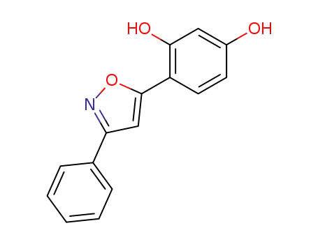 5-(2,4-dihydroxyphenyl)-3-phenylisoxazole