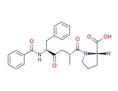 5- 벤즈 아미도 -2- 메틸 -4- 옥소 -6- 페닐 헥사 노일 프롤린